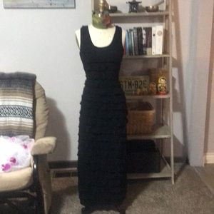 Long Blake Ruffle Dress!